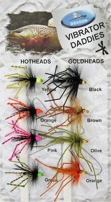 Grando Flies Beadhead Vibrator Daddies